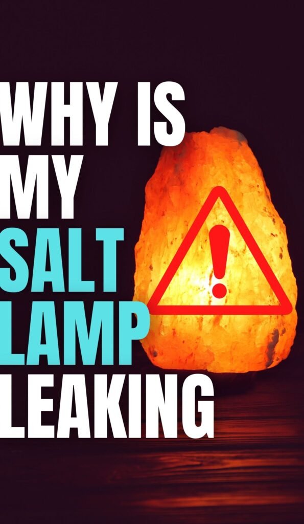 Why is my Salt Lamp Leaking | Causes, Dangers and Solutions