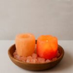 Himalayan Salt Flower candle Holder (Pack of 2) - Image 2