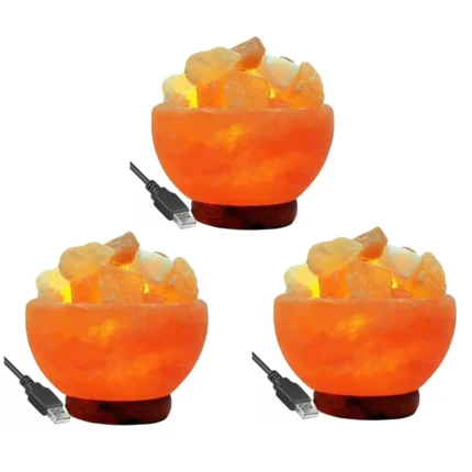 Fire Bowl USB Salt Lamps