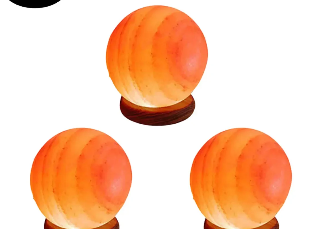 Himalayan Globe Salt Lamps
