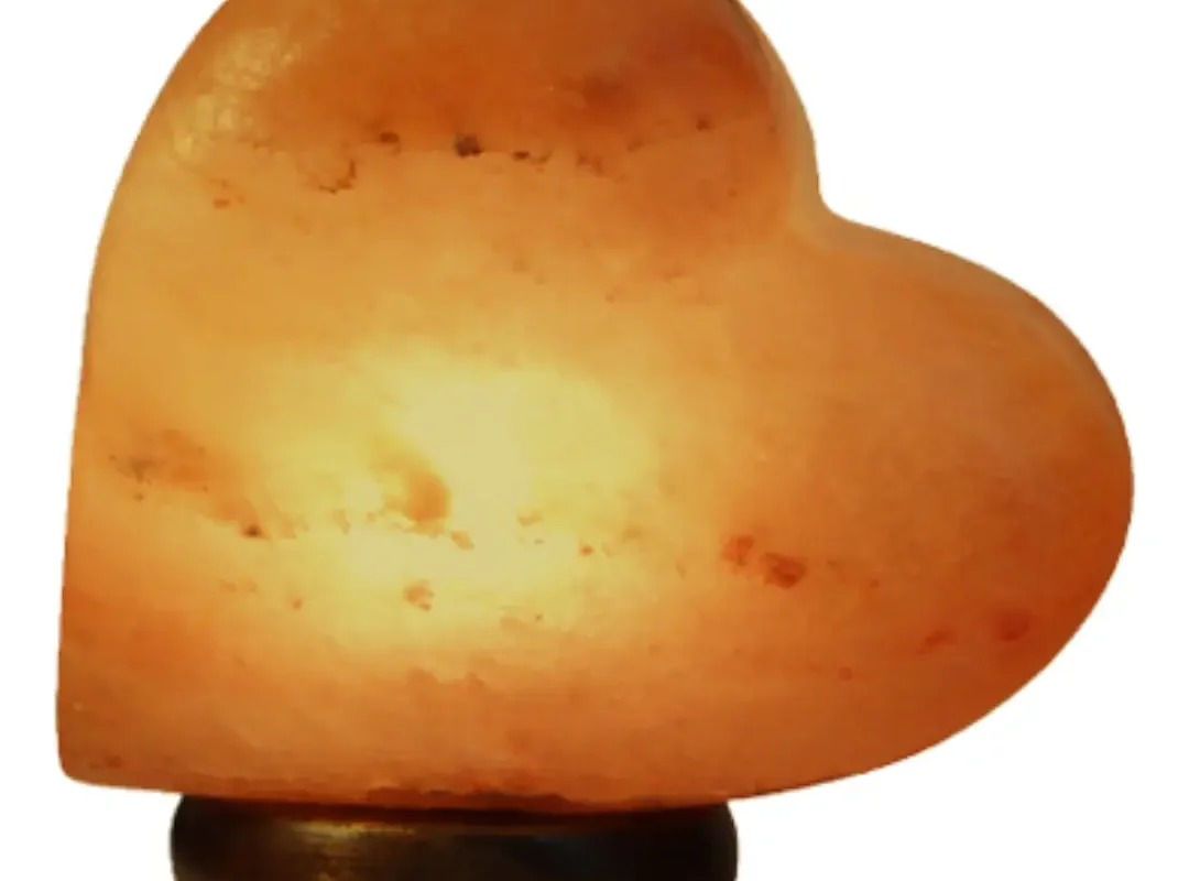 Salt Lamp Heart Shape