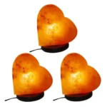 Salt Lamp USB Heart Shape (Pack of 3)