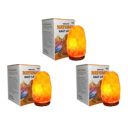 Salt Lamp USB Natural (Pack of 3)