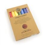 Set of 7 Chakra Dinner Candles - Scented - Image 2
