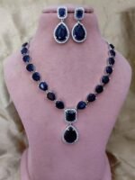 American Diamond Necklace Set - Image 2