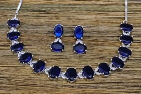 American Diamond Necklace Set