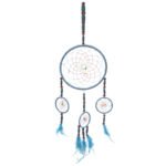 Dreamcatcher with Feathers and Chunky Beads - Image 3