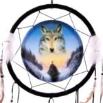 Dreamcatcher Print - Cosmic Wolf - Image 2