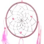 Bright Ribbon & Feather Dreamcatcher - Hoop 15.5cm - Image 2