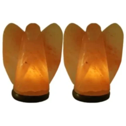 Himalayan Salt Angel Lamp Twin Pack