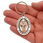 AngelStar Spinner Keyring - Protected By Angel - Image 2